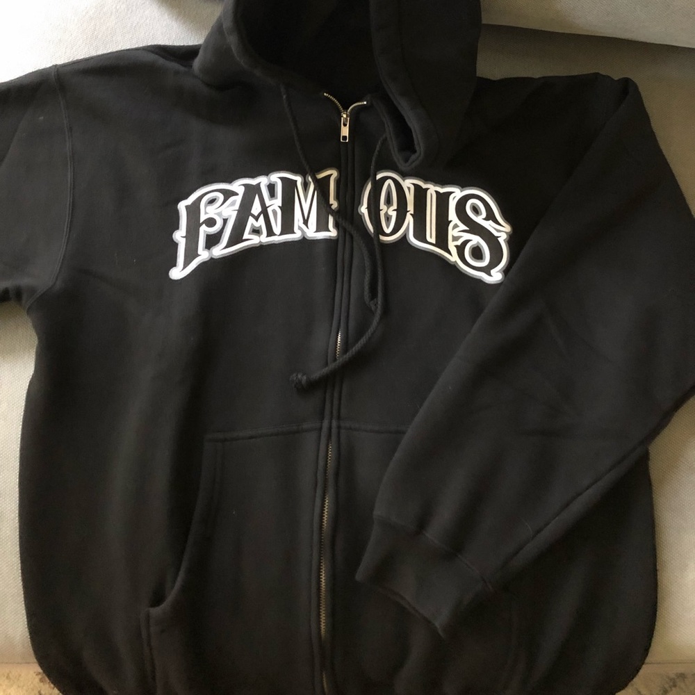 Famous Stars & Straps Hoodie Vintage Logo Like New